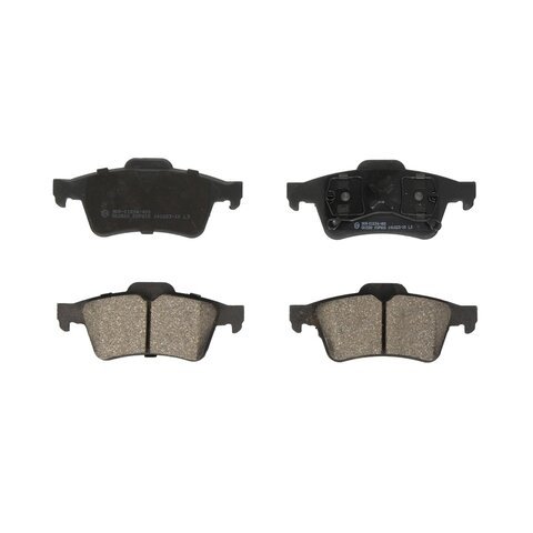 Sada brzdových zadných doštičiek, kotúčová brzda DELPHI