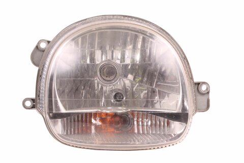 Pravé predné svetlo číre H4 s blikačom (el. ovládané) 9 / 00-