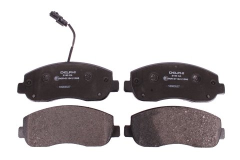 Sada predných brzdových doštičiek kotúčová brzda DELPHI