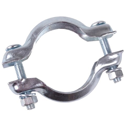 Spona výfuku 66mm, 2 skrutky