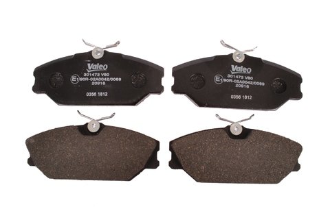 Sada predných brzdových doštičiek kotúčová brzda VALEO