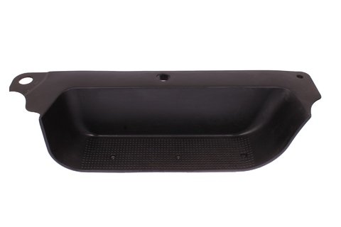 Pravý predný prahový plastový nášľap čierny