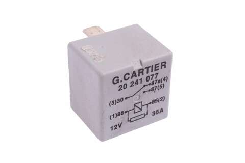 Relé sivé 12V / 25A