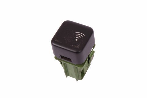 Tlačidlo parkovacích senzorov zelený konektor