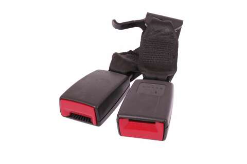 Zámok bezpečnostného pásu zadnej centrálnej tmavosivý