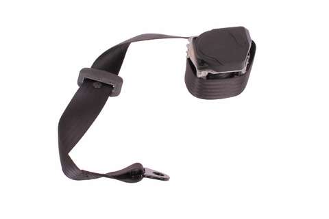 Bezpečnostný pás zadný čierny