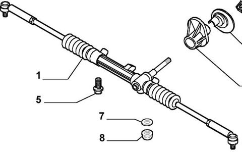 Riadenie komplet mechanické so závitom