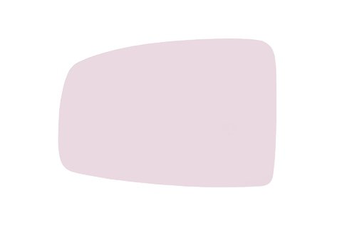 Sklo spätného zrkadla ľavé