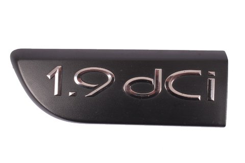 Nápis ľavej prednej lišty dverí - 1.9 dCi - čený