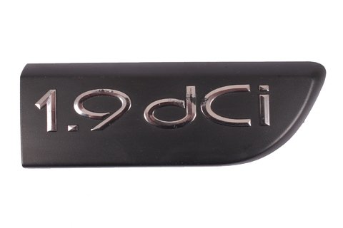 Nápis pravej prednej lišty dverí - 1.9 dCi - čený