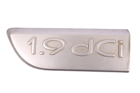 Nápis ľavej prednej lišty dverí - 1.9 dCi - strieborný