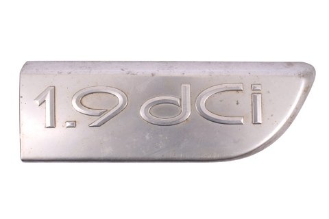 Nápis pravej prednej lišty dverí - 1.9 dCi - strieborný