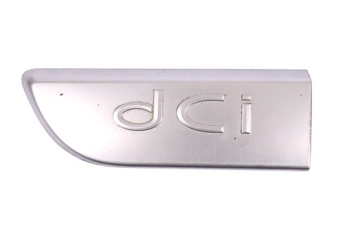 Nápis ľavej prednej lišty dverí - dCi - strieborný
