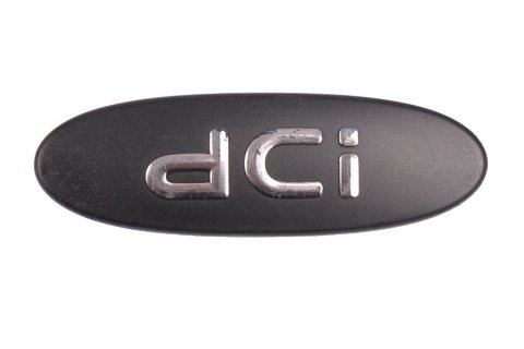 Nápis predné lišty dverí - dCi - čierny