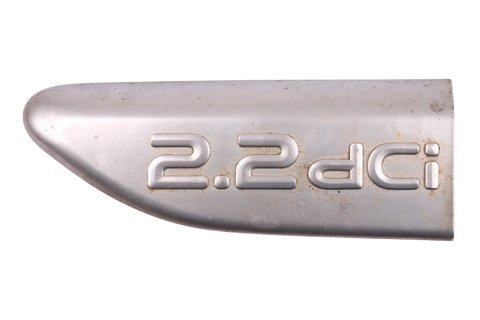 Nápis ľavej prednej lišty dverí - 2.2 dCi - strieborný