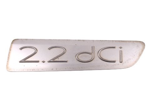 Nápis pravej prednej lišty dverí - 2.2 dCi - strieborný