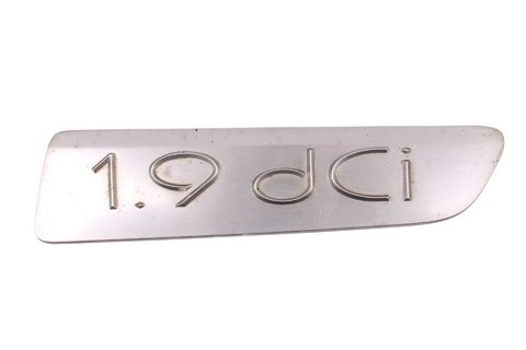 Nápis pravej prednej lišty dverí - 1.9 dCi - strieborný