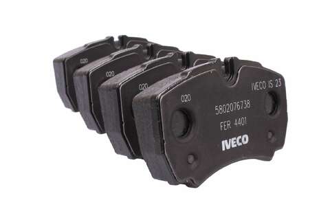 Brzdové doštičky zadné