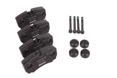 Brzdové doštičky zadné