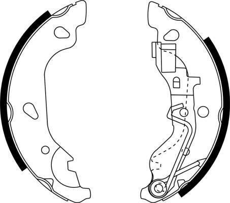 Brzdové čeľuste zadné s ABS