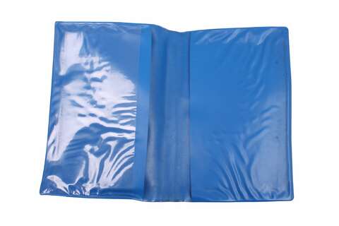 Zakladač na dokumenty k vozidlu modrý