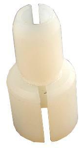 Plastový čap sťahovacieho skla dverí 1ks