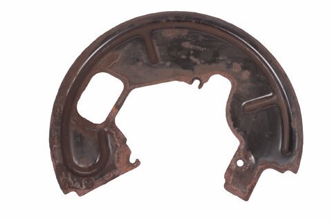 Pravý predný ochranný štít brzdového kotúča