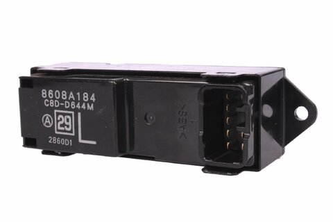 Tlačidlo sťahovanie okien ľavý zadný 8608A184