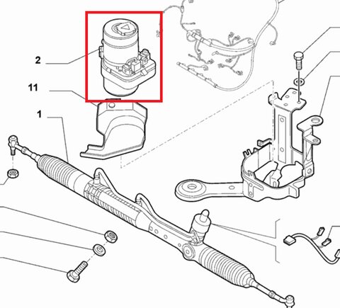 Čerpadlo posilňovača riadenia