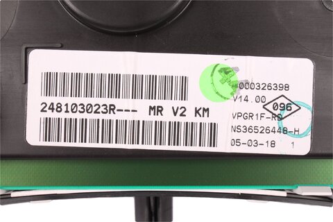 Přístrojový štít - 	248103023R