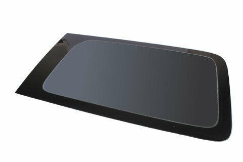 Okno bočných posuvných dverí zatmavené ľavej