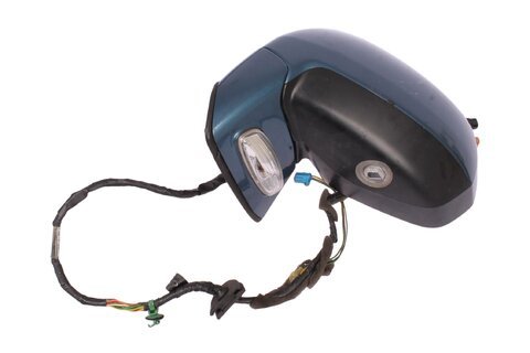 Zrkadlo elektrické ľavé vyhrievané sklopné s blikačom a prisvietením (lakovacej)