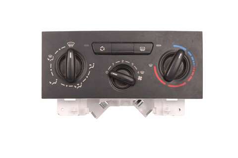 Panel ovládania kúrenia (bez klimatizácie, s vyhrievané zadné okno)