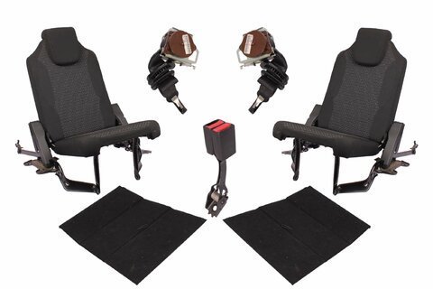 Tretí rad sedadiel a príslušenstvo