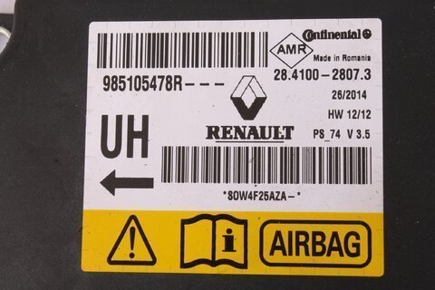Jednotka airbagov - 985105478R