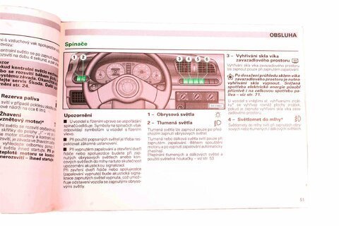 Návod na obsluhu FELICIA SK 1998