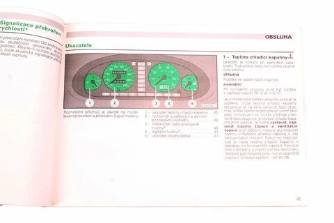 Návod na obsluhu FELICIA SK 1998