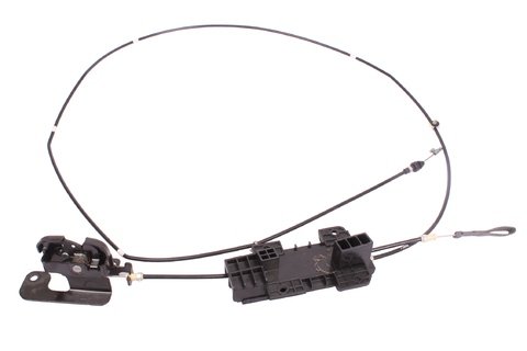 Pravý P zámok zadného sedadla s lankom