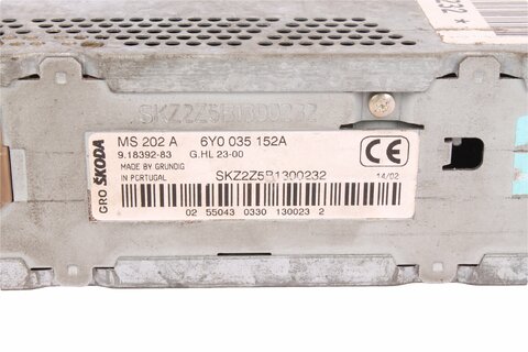 Autorádio MS202 6Y0035152D