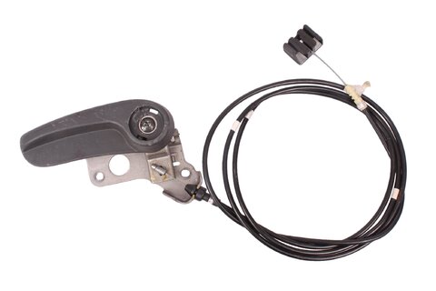 Pravá ovládacia páčka zadného sedadla s lankom