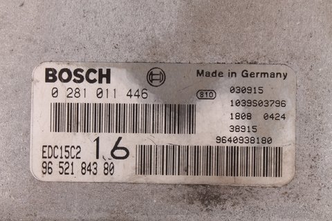 Riadiaca jednotka motora 9652184380