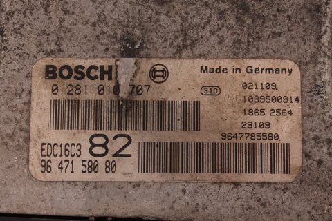 Riadiaca jednotka motora 9647158080