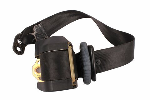 Bezpečnostný pás ľavý zadný čierny -04 hatchback 6Y6857447 D/E/F HCP