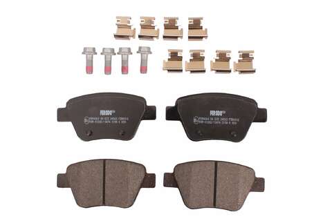 Brzdové doštičky zadné