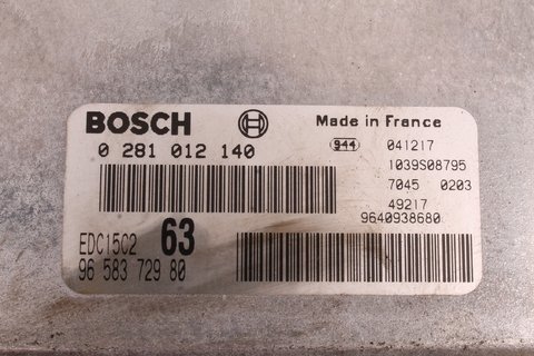 Riadiaca jednotka motora 9658372980