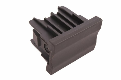 Záslepka tlačidla stredová 6Y0858179 A / K (47H - čierna)