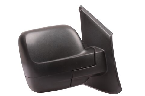 Pravé spätné zrkadlo elektricky ovládané vyhrievané - čierne - FAST