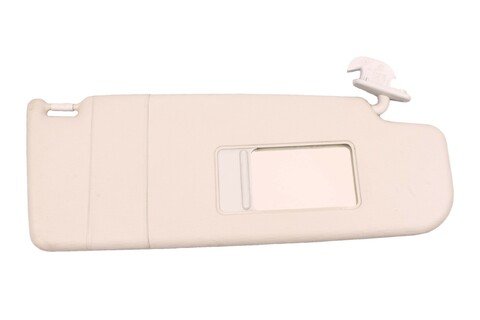 Slnečná clona pravá (tienidlo) bez osvetlenia sivá 1U0857552N