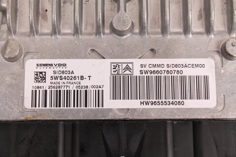 Riadiaca jednotka motora 9655534080