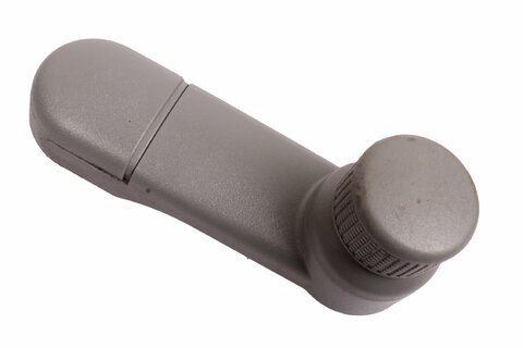 Kľučka sťahovania okna svetlo šedá